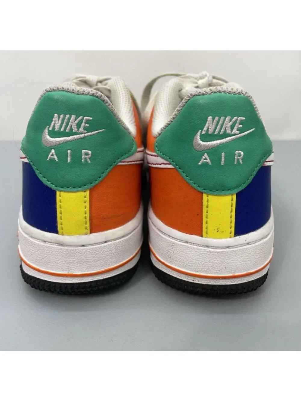 Nike Air Force 1 Low LV8 GS Rubik's Cube Sneakers Shoes Athletic Colorful Kids 4